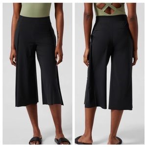 Athleta Cosmic Wrap Pant in Black Size 10